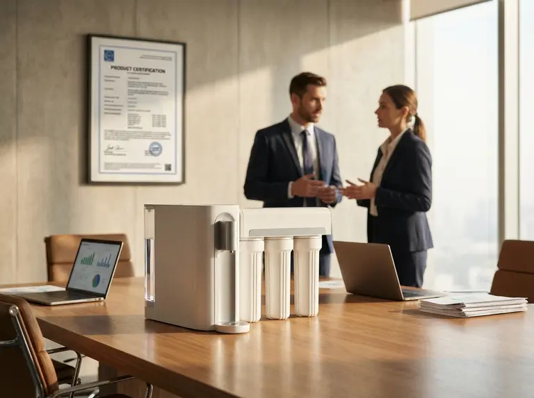 Сертификат на фильтры для воды